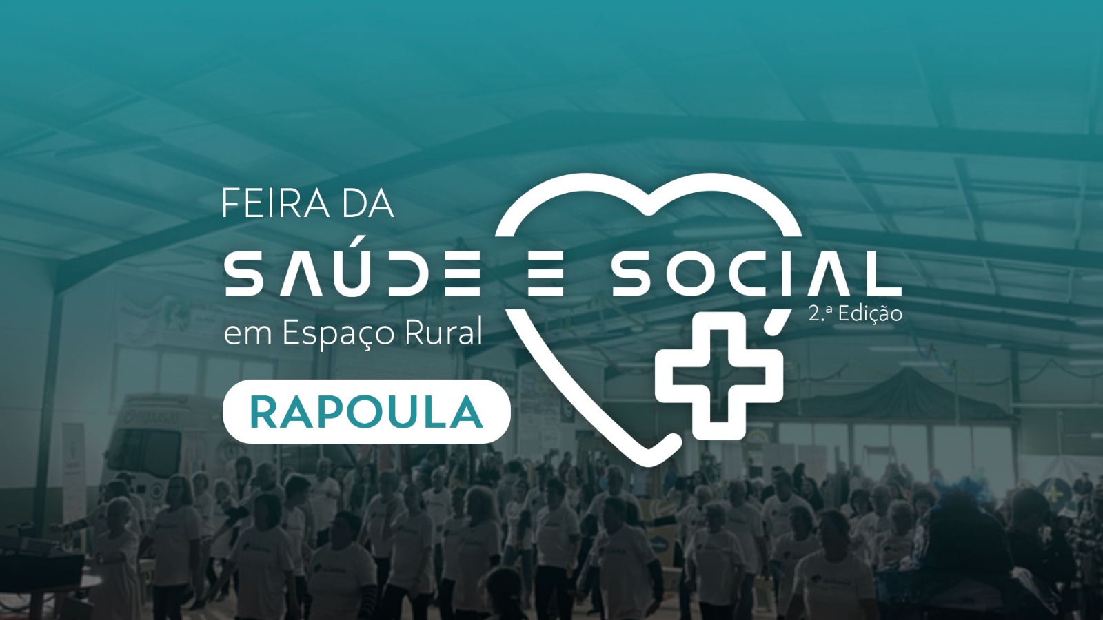 A 2.ª edição da Feira da Saúde e Social em Espaço Rural irá decorrer nos dias 22, 23 e 24 de março de 2024 na Rapoula (Guarda).
